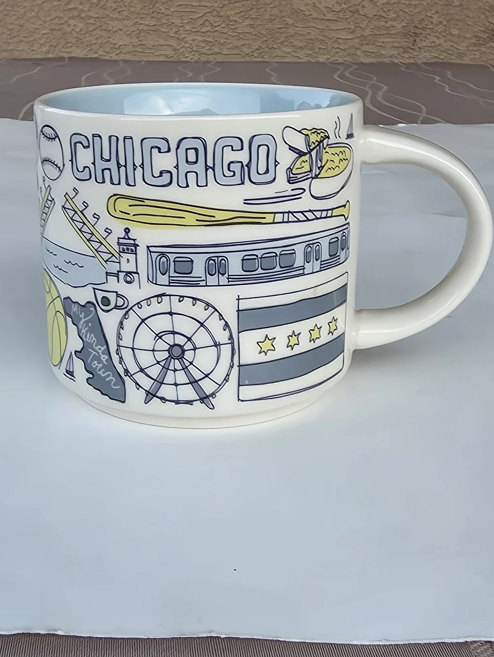 NWOT Starbucks Chicago Been There Series Mug Illinois Windy City r 14oz 2019